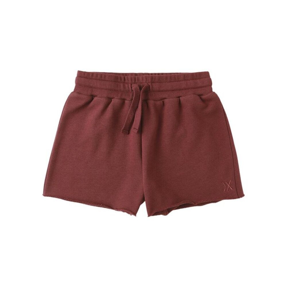 Rylee & Cru Girls  Sweat Short, Burgundy